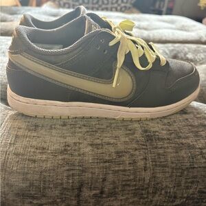 Kids Nike Dunk Low, Halloween Iron Grey Glow in the Dark Sneakers